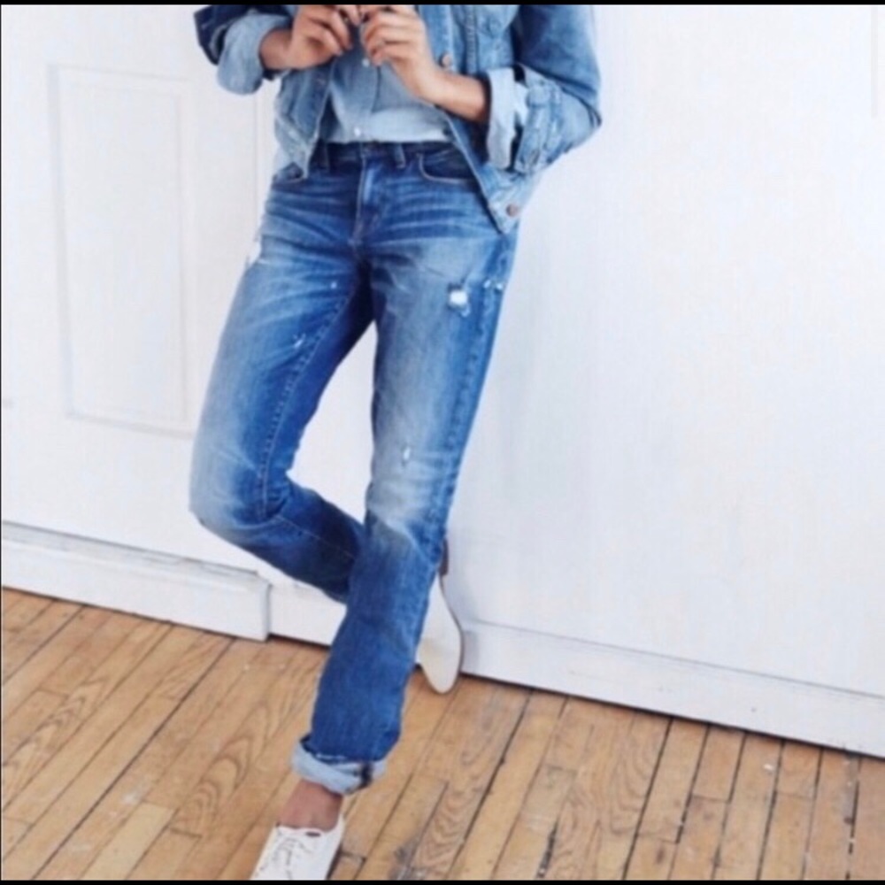Madewell Slim Boyjean Denim Jeans